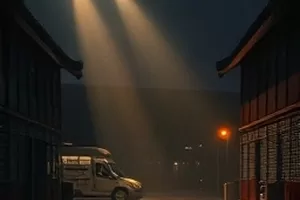 《废墟上的花》横版剧照：断墙缝隙中生长的一株野花