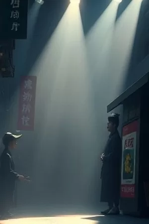 《纸上迷城》竖版海报：摊开的旧地图与缺失的一条街