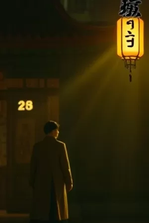 《长夜列车》竖版海报：夜行列车车厢窗内暖黄灯光